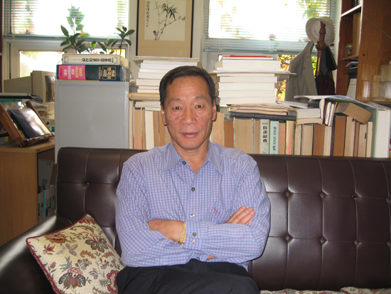 올해 외솔상 문화부문을 수상한 김영희 교수. 박유리 기자