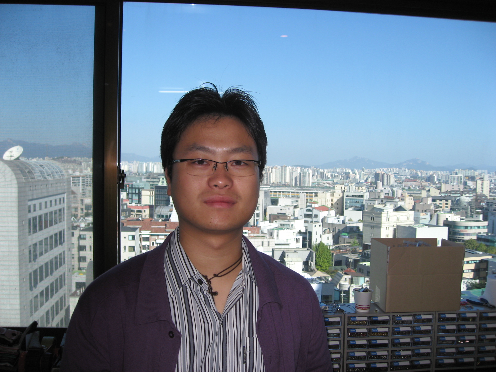 부키아트에서 전략기획 팀장을 맡고 있는 박춘성씨의 모습 박춘성씨 제공