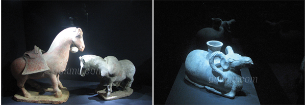 국보전에서 전시되고 있는 보물들. 최덕헌 준기자