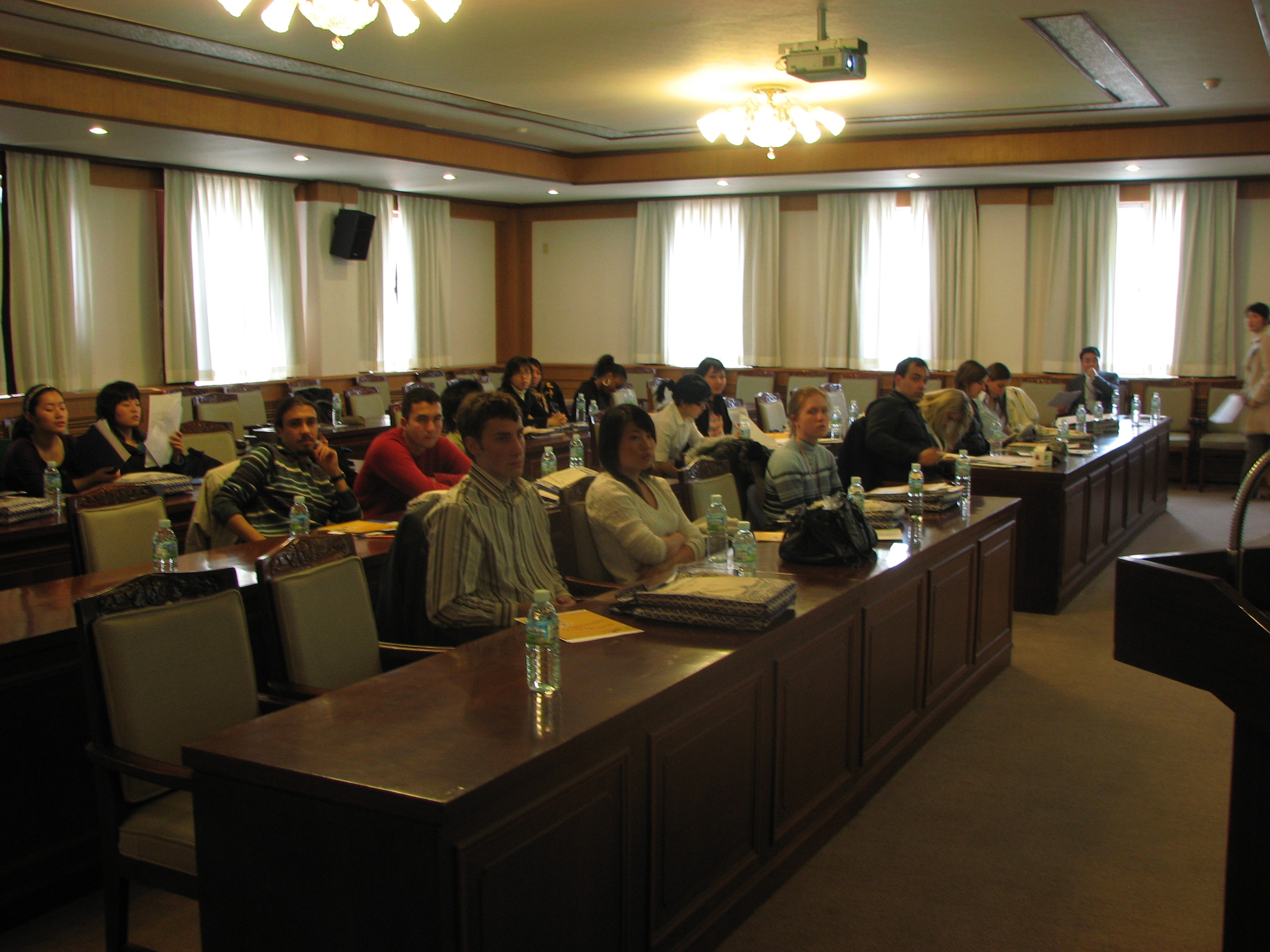 KIV 활동소감을 발표하는 박재상(경제학·3)씨 김수진 기자