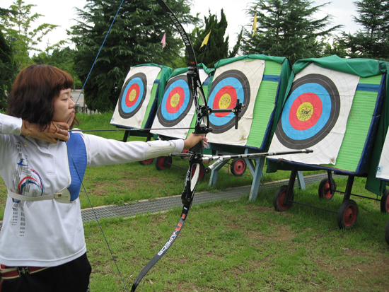 U대회 양궁 종목에서 국가대표로 활약한 장혜진 씨 서남원 준기자