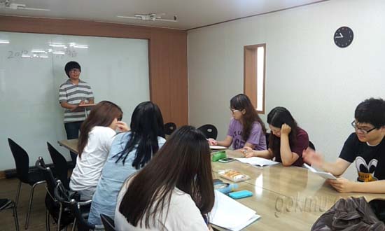 K-Circle 활동 모습 <한국 근현대사 연구반 脈 맥 제공>