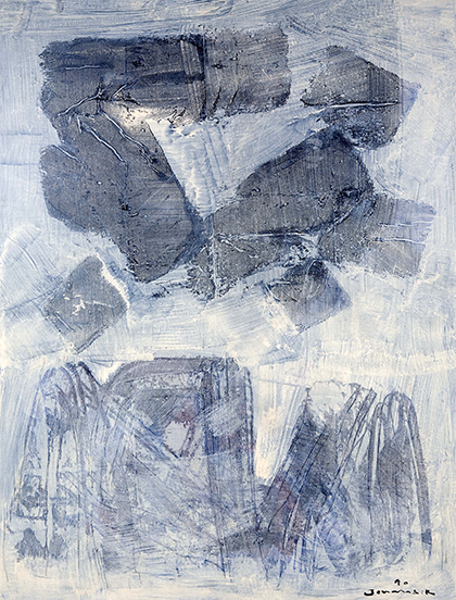 10월 16일부터 ‘극재 정점식 화백 탄생 100주년 기념 전시회’에 전시되는 정점식 화백의 작품 ‘공간’. 홍보팀